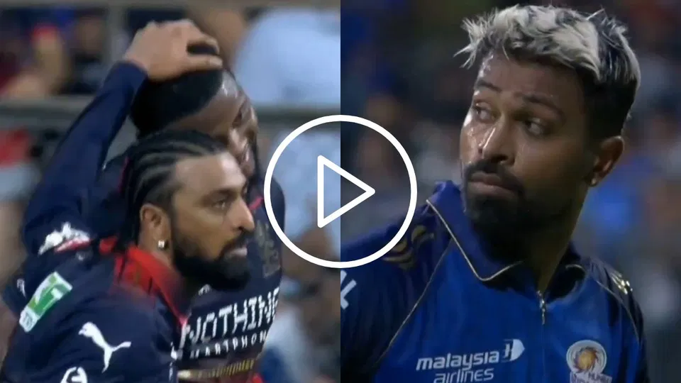 तो क्रुणाल और हार्दिक पंड्या की सच में चल रही है अनबन, RCB-MI मैच में मिले संकेत